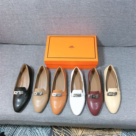 hermes flats|authentic Hermes loafers.